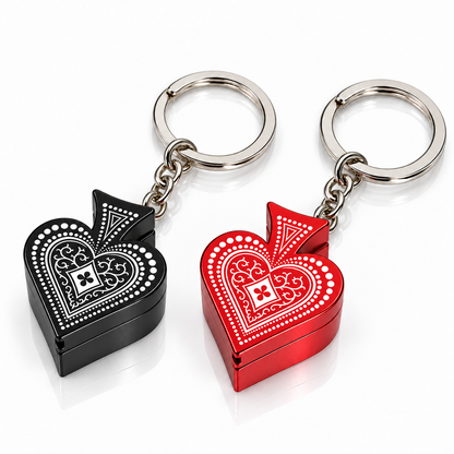 ComfortCornerUs™ SpadeLock Magnetic Alloy Keychain Tool