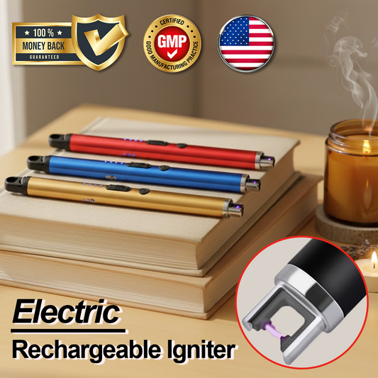 ComfortCornerUs™ SparkEase Electric Rechargeable Igniter