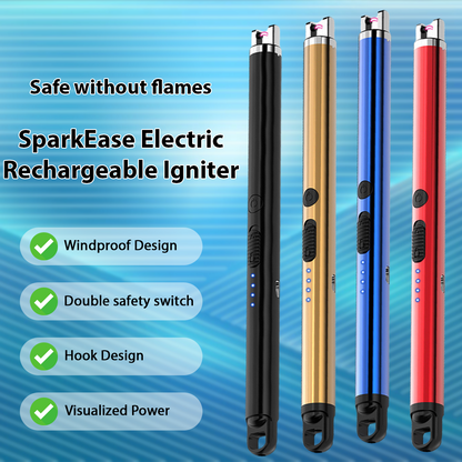 ComfortCornerUs™ SparkEase Electric Rechargeable Igniter