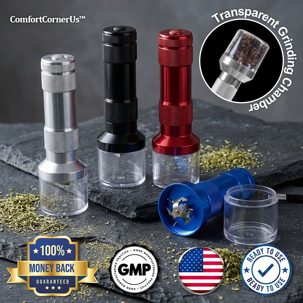ComfortCornerUs™ SpinFlash Electric Spice Grinder