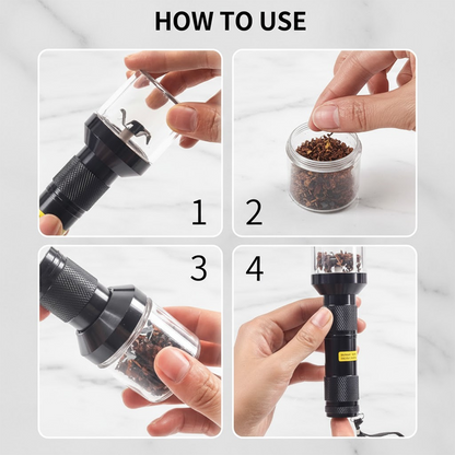 ComfortCornerUs™ SpinFlash Electric Spice Grinder