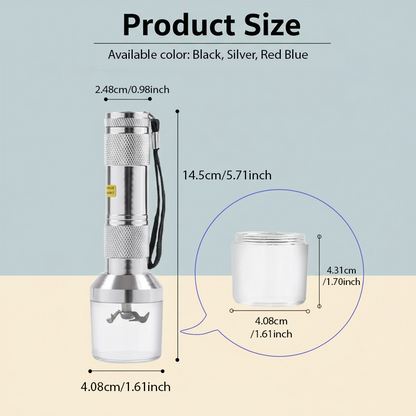 ComfortCornerUs™ SpinFlash Electric Spice Grinder
