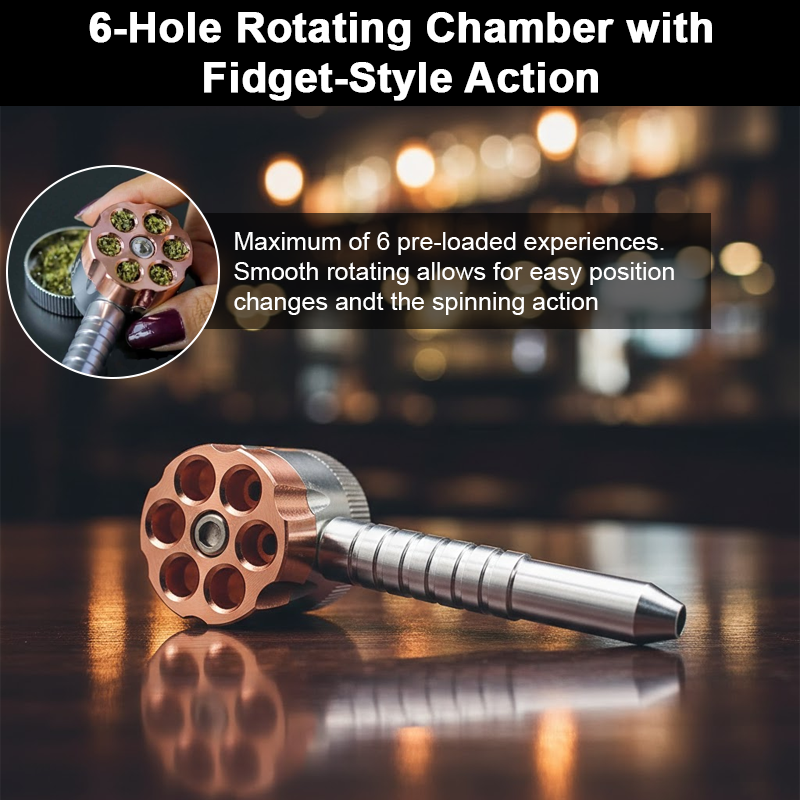 ComfortCornerUs™ SpinVault 6-Chamber Multi Alloy Grinder Tool