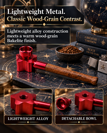 ComfortCornerUs™ StarCraft Wood-Grain Alloy Pocket Tool