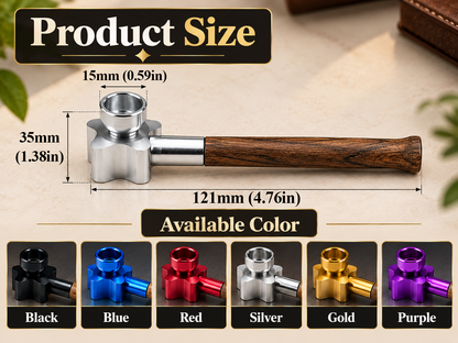 ComfortCornerUs™ StarCraft Wood-Grain Alloy Pocket Tool