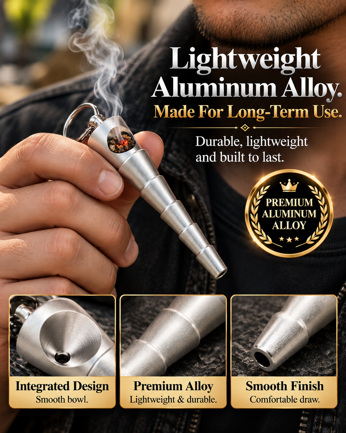 ComfortCornerUs™ TaperRidge Mini Alloy Keyring Tool
