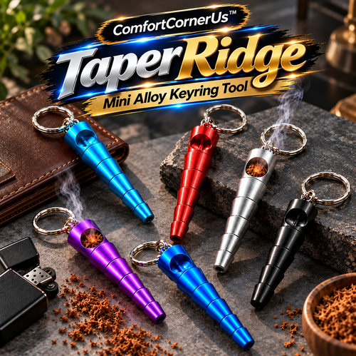 ComfortCornerUs™ TaperRidge Mini Alloy Keyring Tool