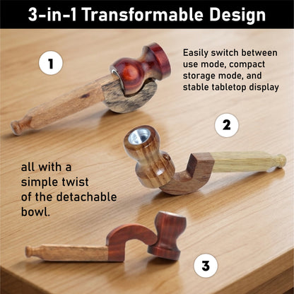 ComfortCornerUs™ TimberFold Wooden Pocket Tool