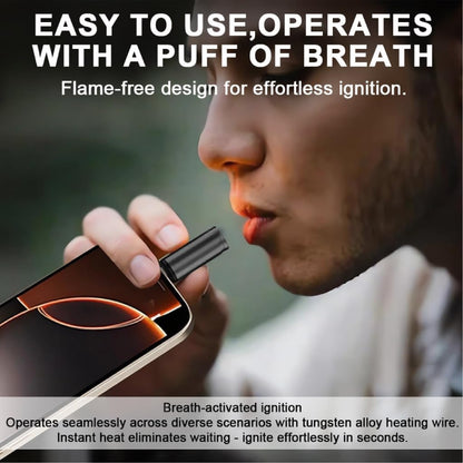ComfortCornerUs™ TouchFlare USB-C Electric Windproof Lighter