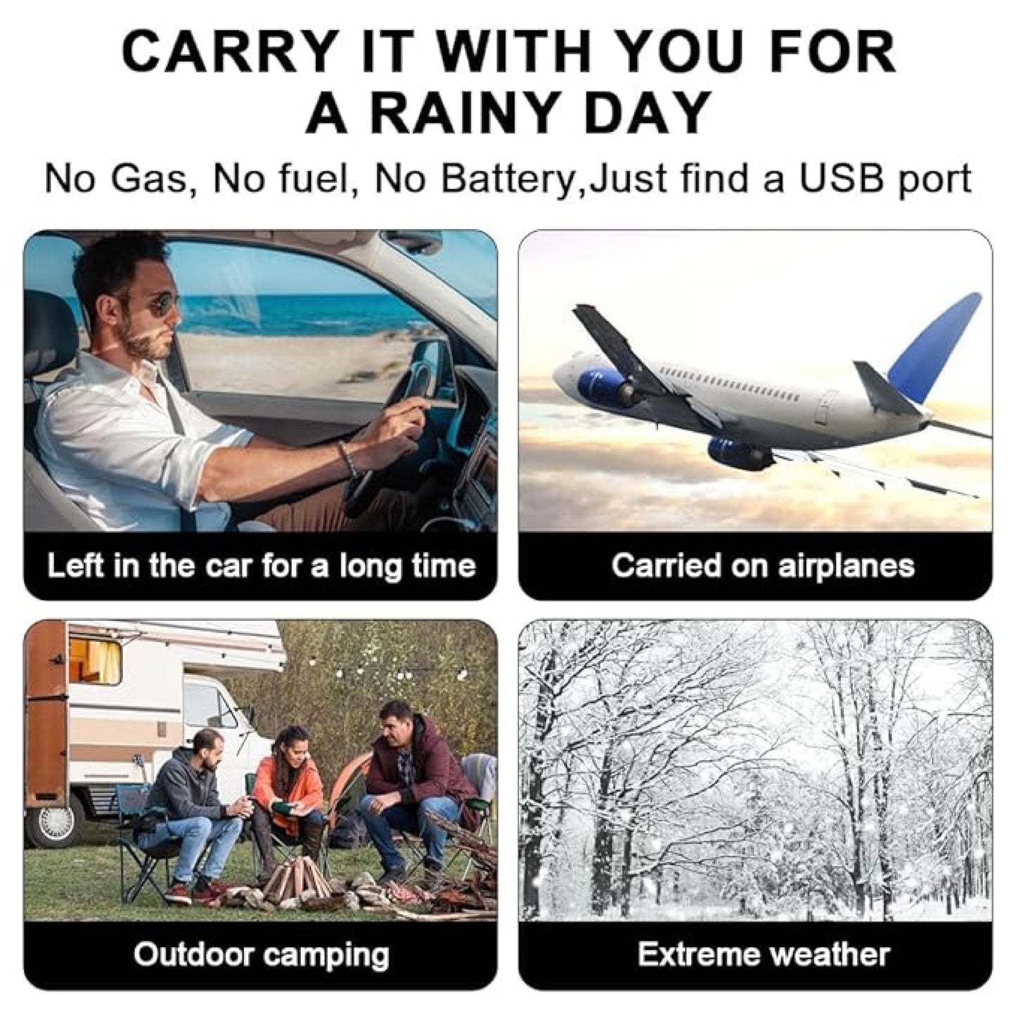 ComfortCornerUs™ TouchFlare USB-C Electric Windproof Lighter