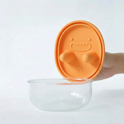 ComfortCornerUs™ TouchFree SnackGrip Silicone Container