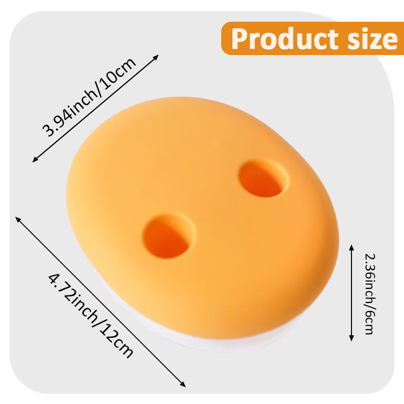 ComfortCornerUs™ TouchFree SnackGrip Silicone Container