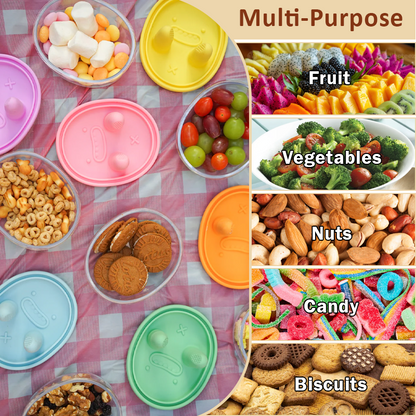 ComfortCornerUs™ TouchFree SnackGrip Silicone Container