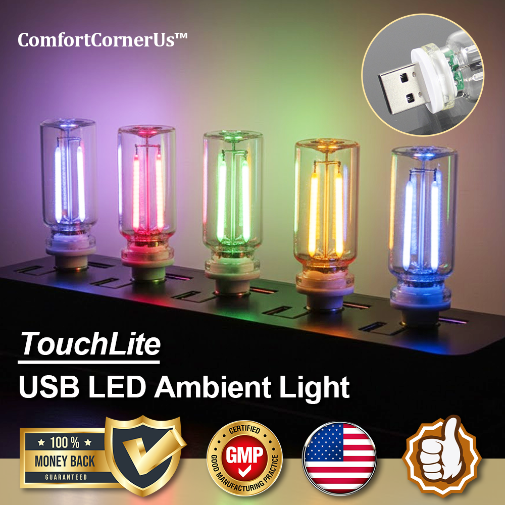 ComfortCornerUs™ TouchLite USB LED Ambient Light