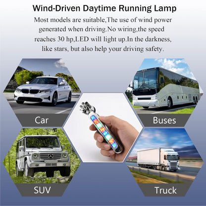 ComfortCornerUs™ TurboSpin Windmill LED Auxiliary Light