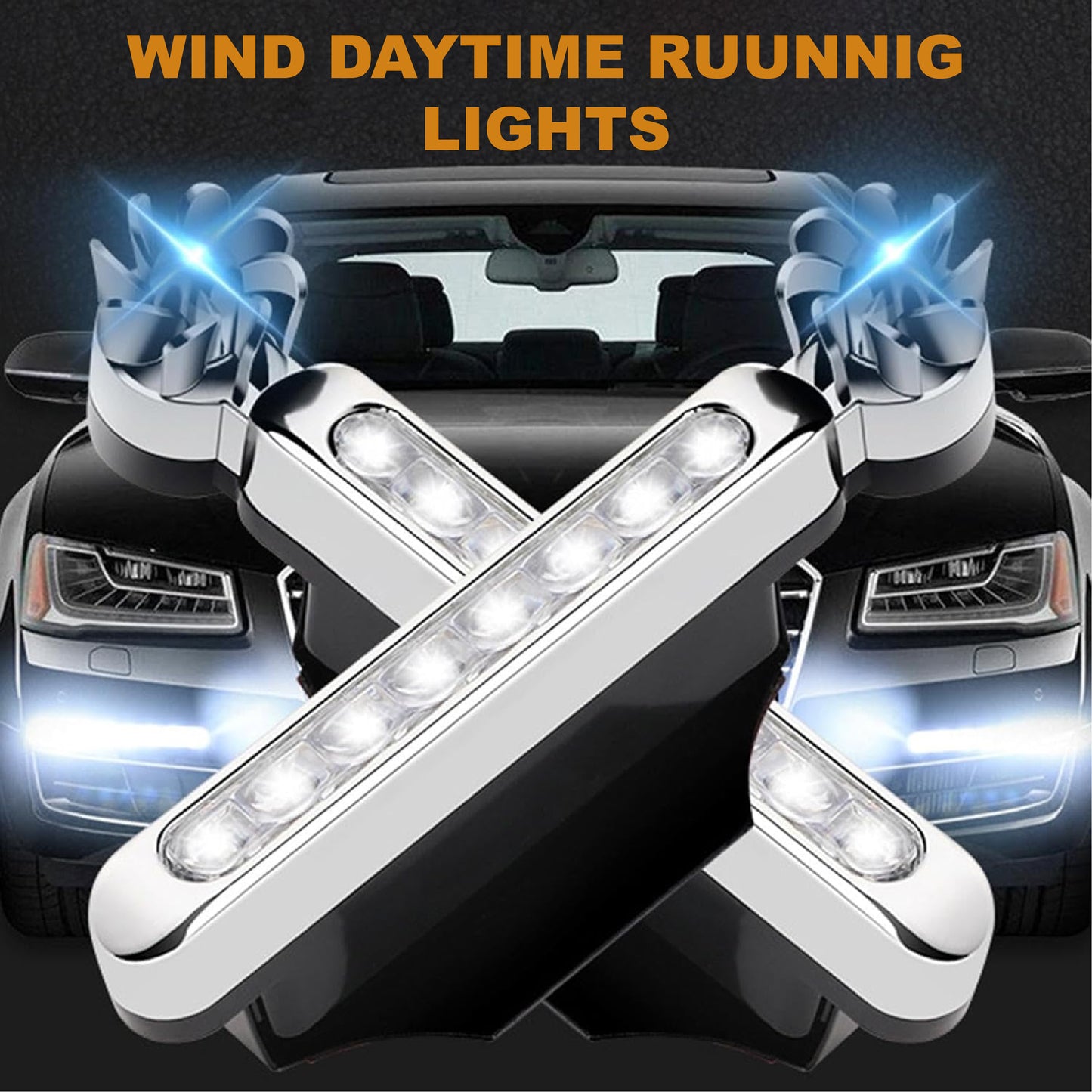 ComfortCornerUs™ TurboSpin Windmill LED Auxiliary Light