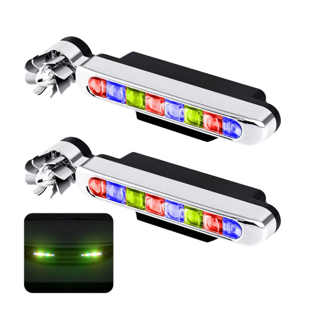 ComfortCornerUs™ TurboSpin Windmill LED Auxiliary Light