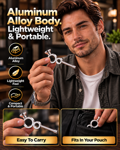 ComfortCornerUs™ TwinLoop Dual-Ring Alloy Tool