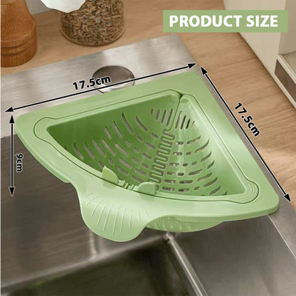 ComfortCornerUs™ TwistClean Magnetic Corner Drain Basket