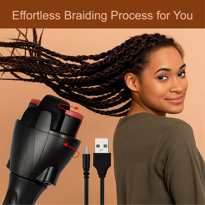 🔥TikTok Hot Sellers- ComfortCornerUs™ TwistEase Auto Braiding Hair Styler