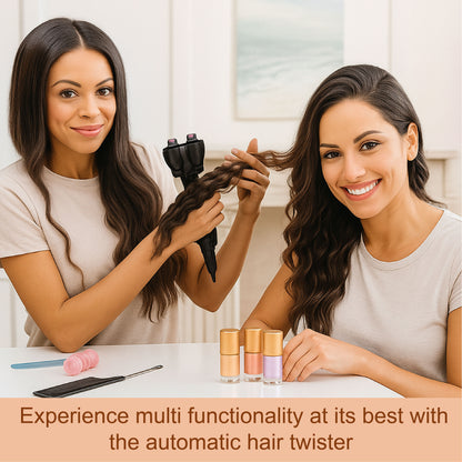 🔥TikTok Hot Sellers- ComfortCornerUs™ TwistEase Auto Braiding Hair Styler