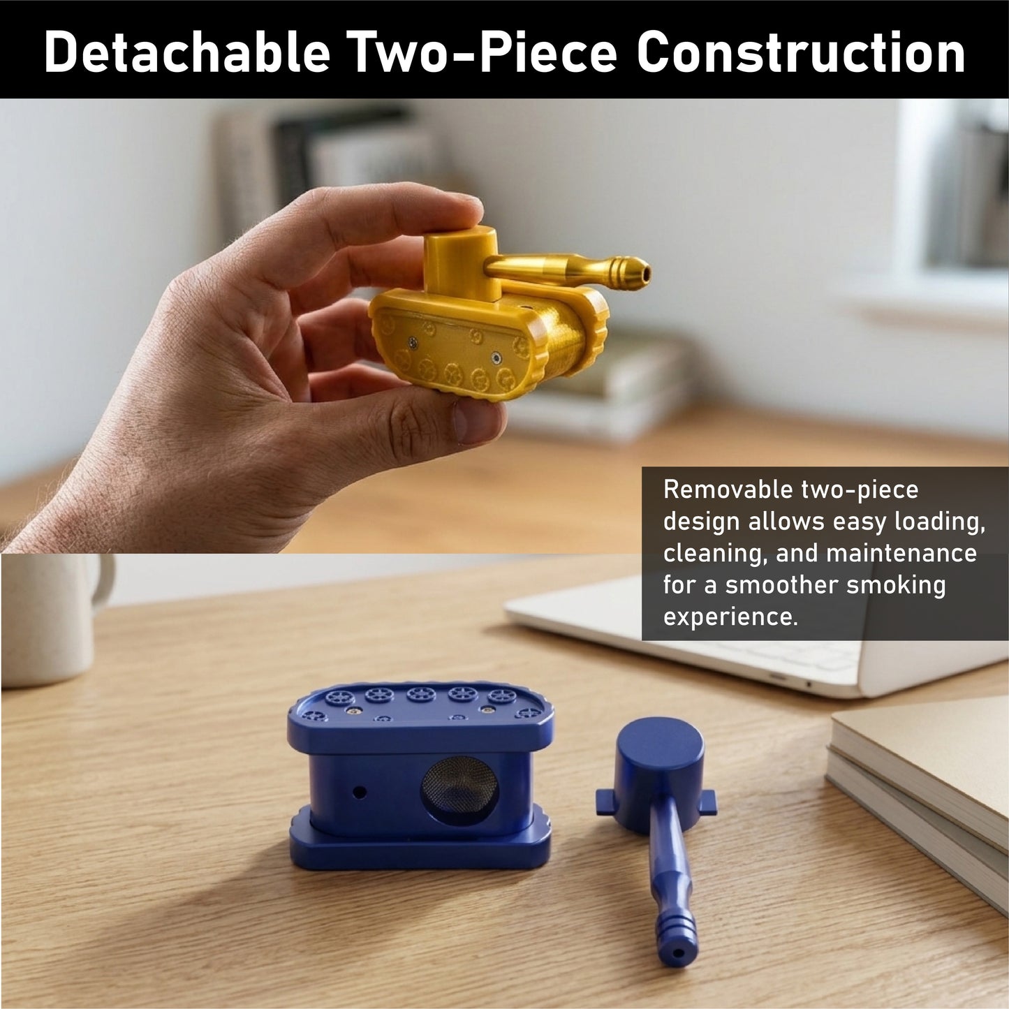 ComfortCornerUs™ WarStrike Mini Tank Alloy Pocket Tool