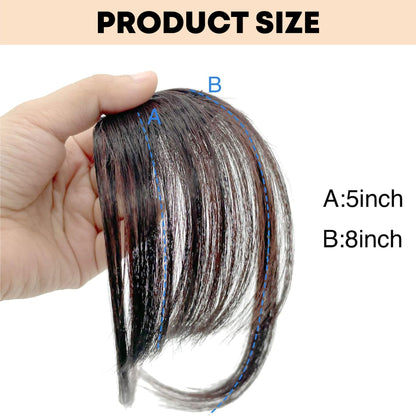 ComfortCornerUs™ YouthBangs Instant Clip-On Fringe