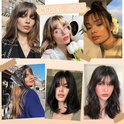 ComfortCornerUs™ YouthBangs Instant Clip-On Fringe