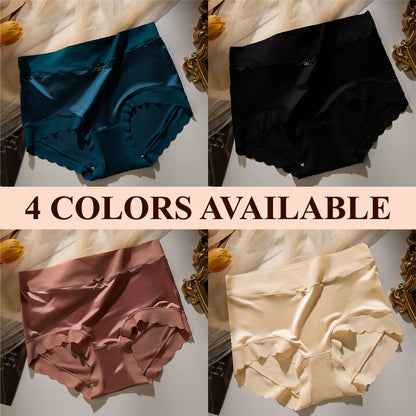 CozyGlam™ Satin Traceles Ice Silk Breathable Underwear