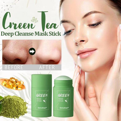 DermaEase™ Green Tea Deep Cleanse Mask Stick