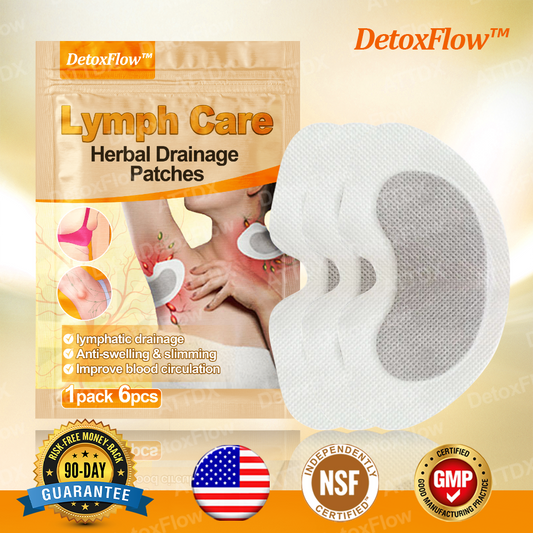 DetoxFlow™ Lymph Care Herbal Drainage Patches
