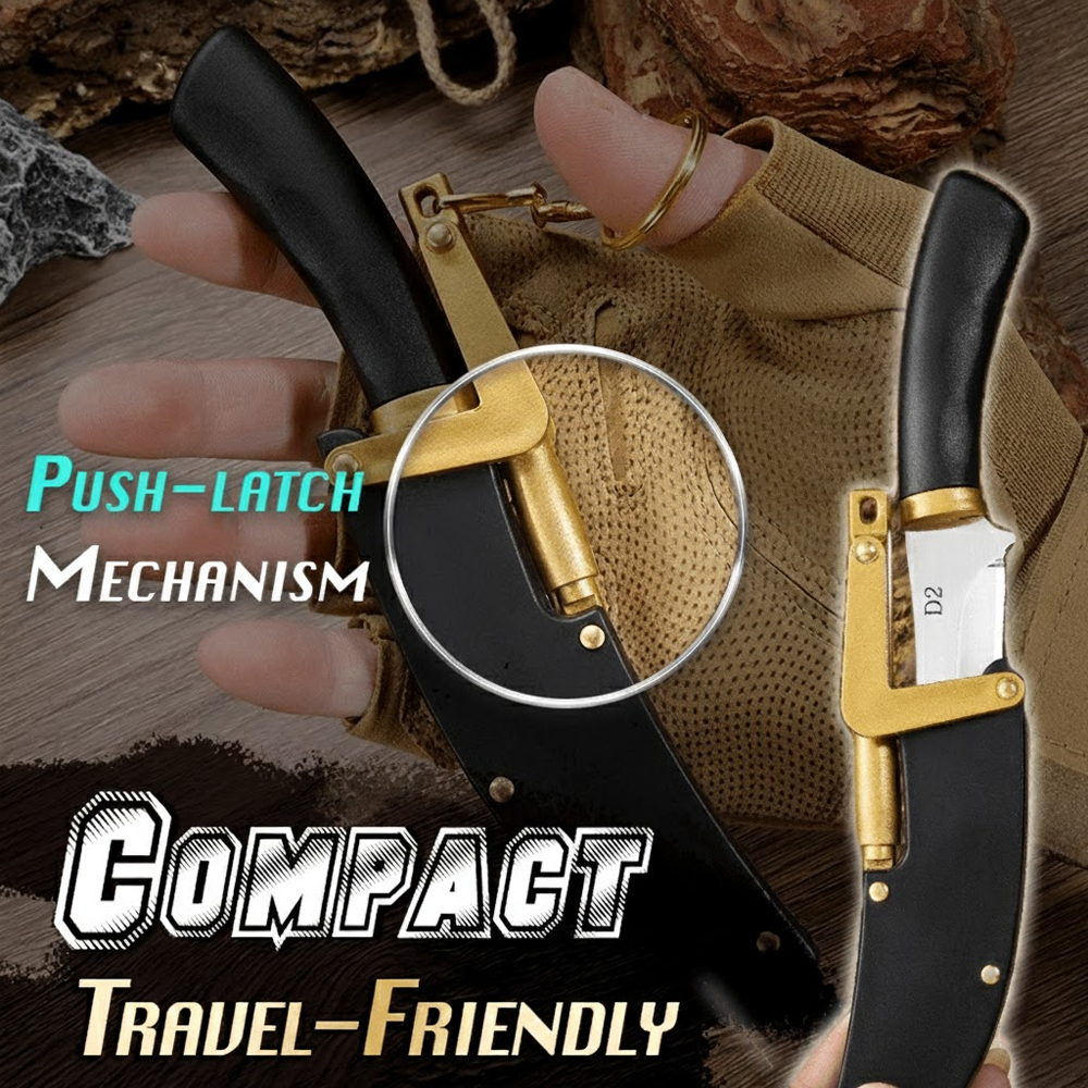 ComfortCornerUs™ D2 All-in-One Swift Cut Portable Knife