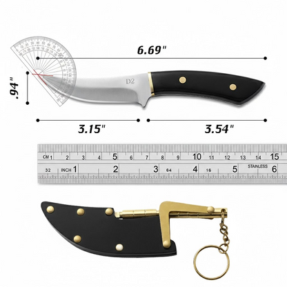 ComfortCornerUs™ D2 All-in-One Swift Cut Portable Knife