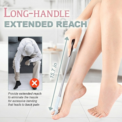 ComfortCornerUs™ Easy-Reach Deep Cleaning Foot Brush
