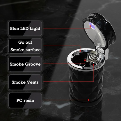 HandyFidgetGround™ Smoke and Odor Eliminating Ashtray