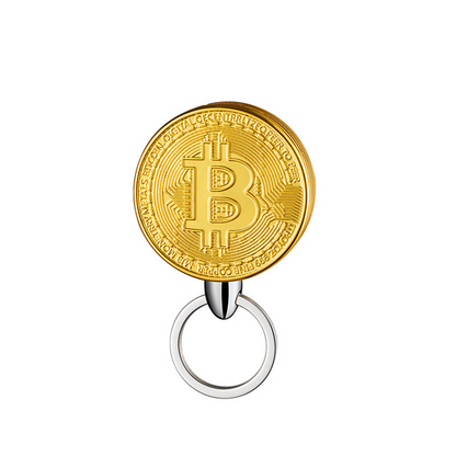 ComfortCornerUs™ Bitcoin Metal Keychain Lighter