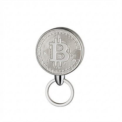 ComfortCornerUs™ Bitcoin Metal Keychain Lighter