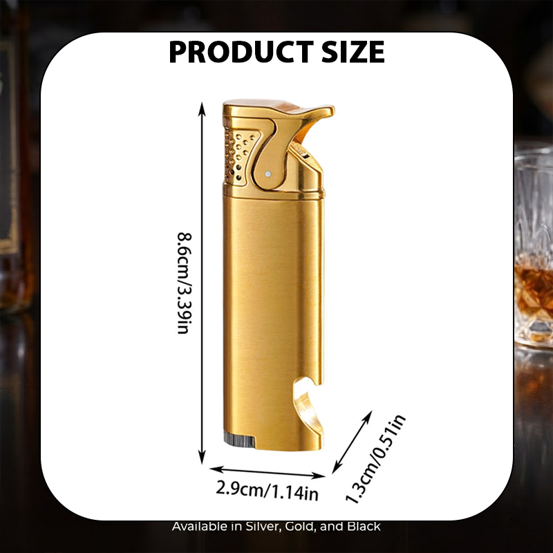 ComfortCornerUs™ BlueJet Bottle Opener Combo Lighter