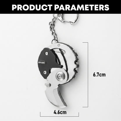 ComfortCornerUs™ MiniFix Knife Screwdriver Keychain Tool