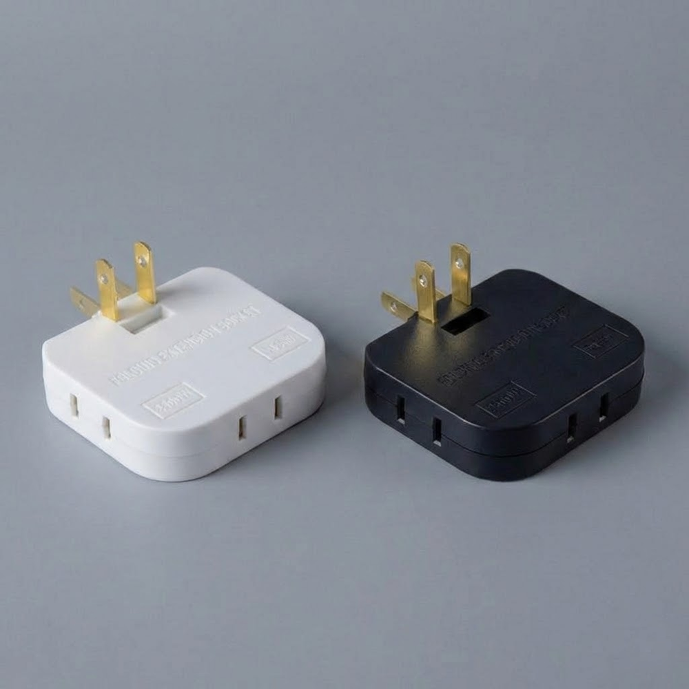 ComfortCornerUs™ PlugTurn Rotating Outlet Wall Adapter