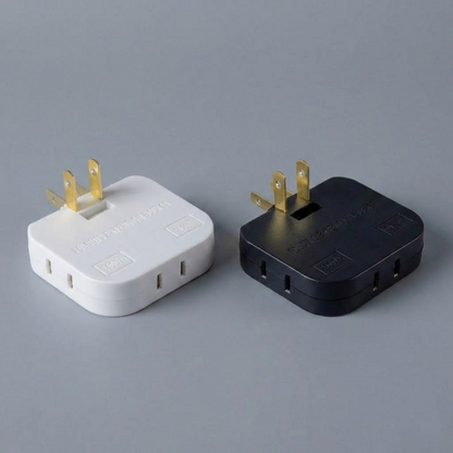 ComfortCornerUs™ PlugTurn Rotating Outlet Wall Adapter