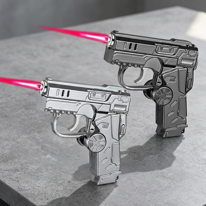 ComfortCornerUs™ SpinFire RGB Folding Pistol Lighter
