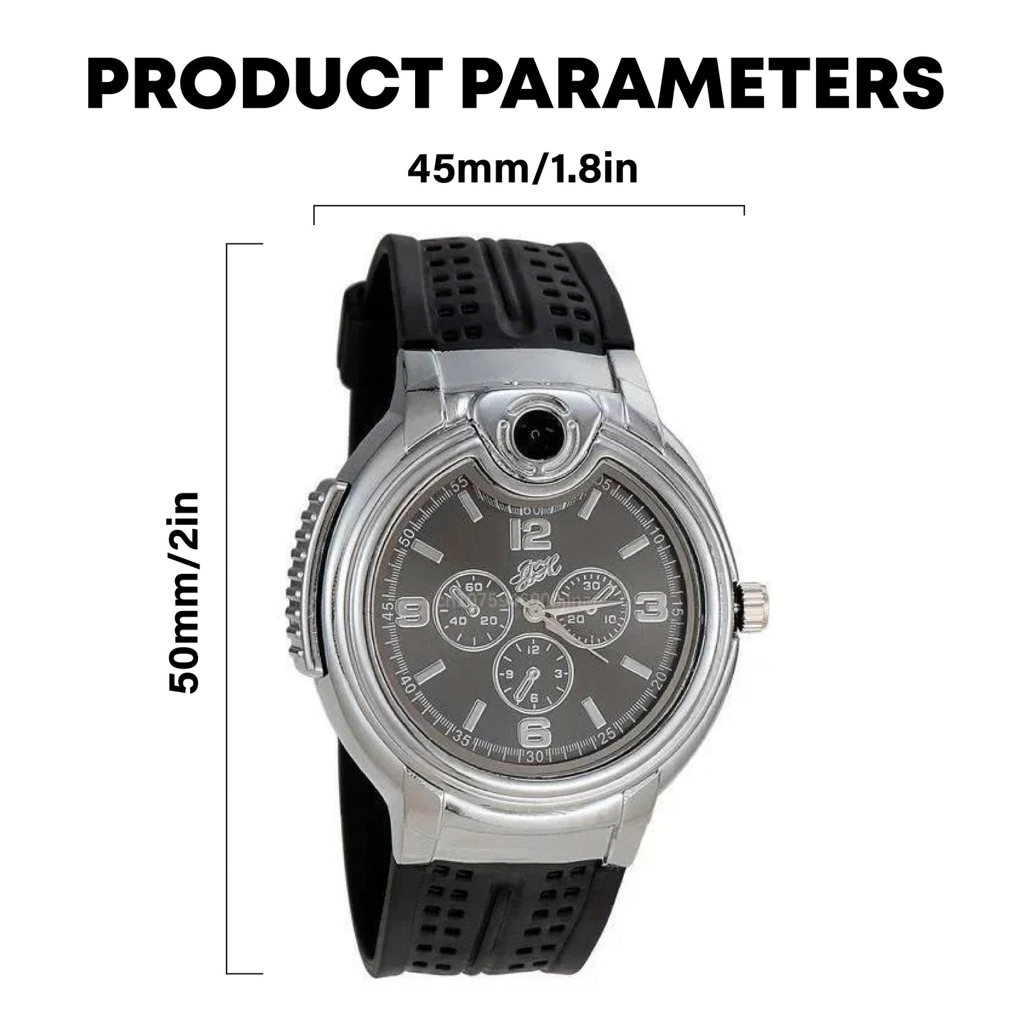 ComfortCornerUs™ TimeFlame Watch Lighter Combo