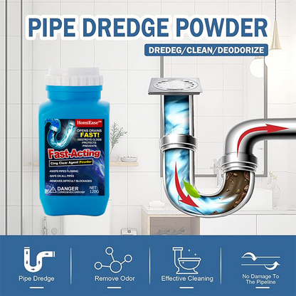 HomiEase™  Fast-Acting Clog Clear Agent Powder