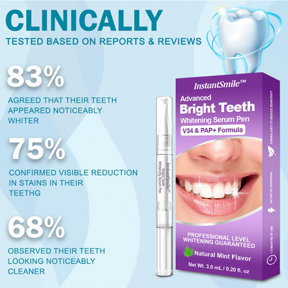 InstantSmile™ Advanced Bright Teeth Whitening Serum Pen