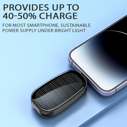 IntellLink™ Solar Powered Key Chain Phone Charger