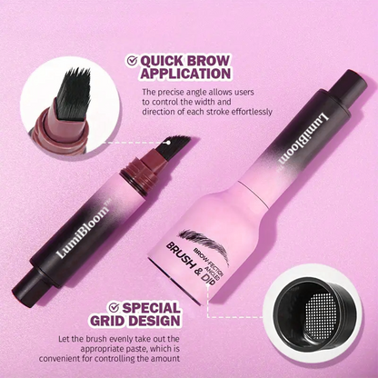 LumiBloom™ Tint Stroke Brow Cream with Brush