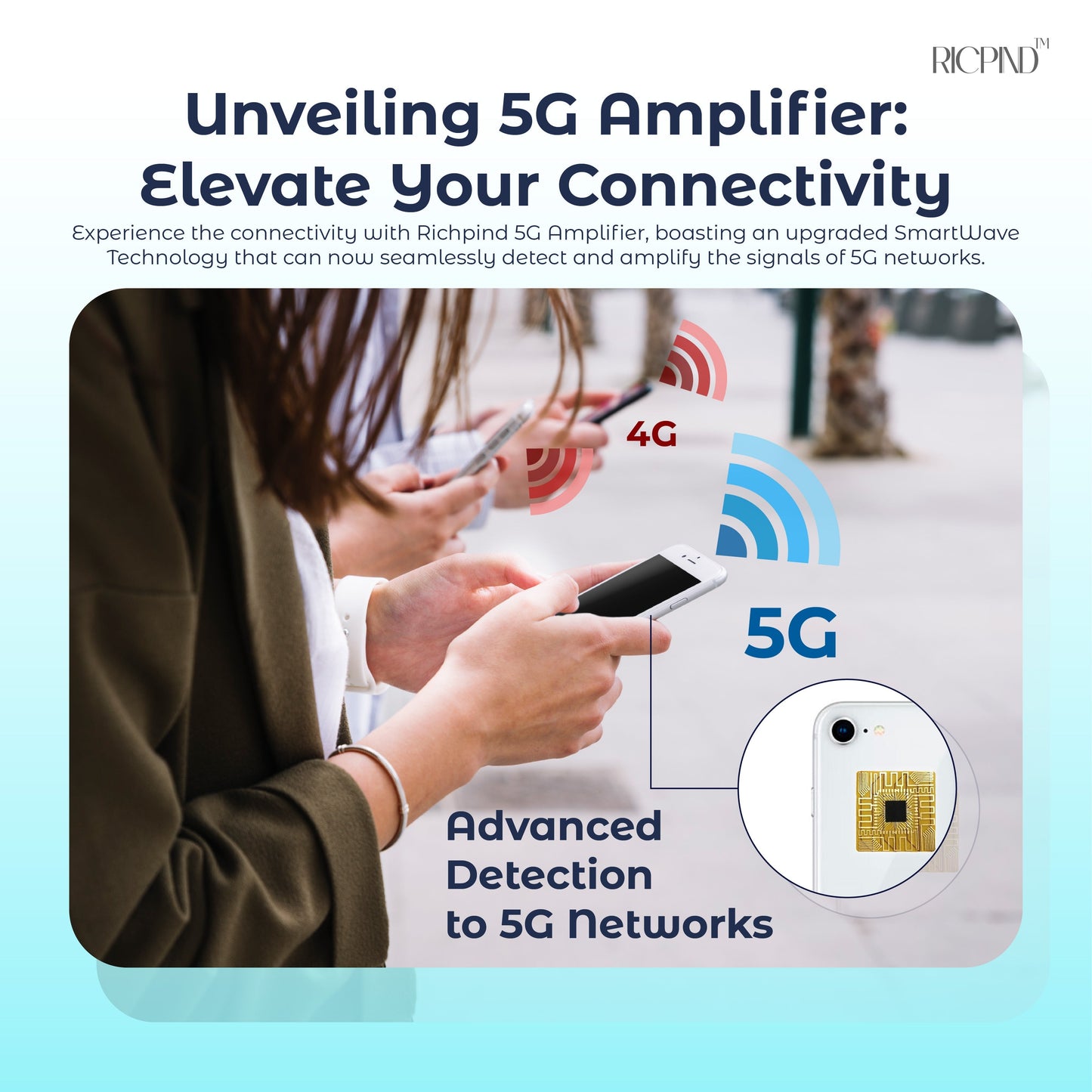 5G Boost Signal Amplifier Micro Chip