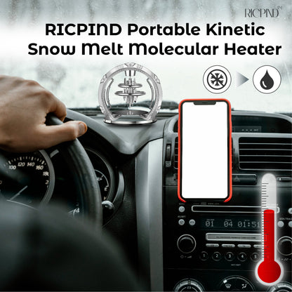 Portable Kinetic Snow Melt Molecular Heater