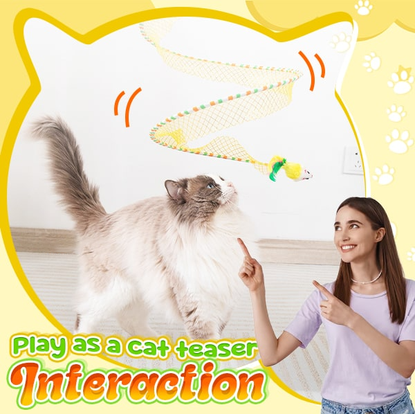 ComfortCornerUs™ Self-play Cat Hunting Spiral Tunnel Toy